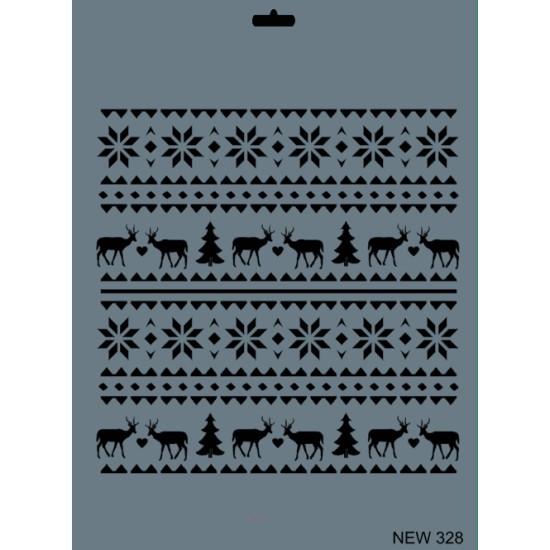 Deko Schablonen - NEW328 - Rich Hobby