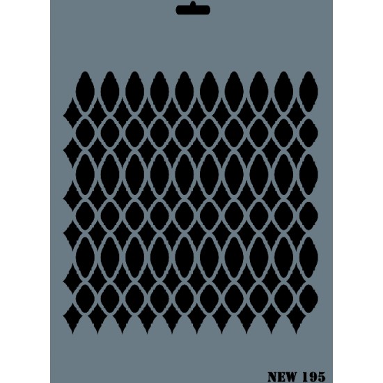 Patisserie  Dekor / Transfer Stencil - NEW195 - Rich Hobby