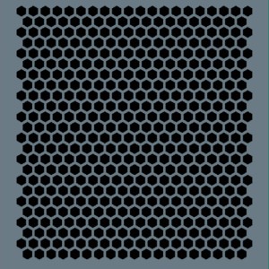 Küçük Altıgen Dekor / Transfer Stencil