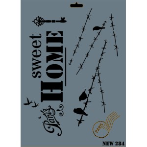 Sweet Home Dekor / Transfer Stencil