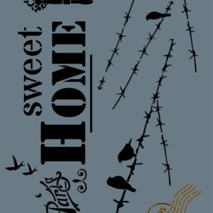 Sweet Home Dekor / Transfer Stencil