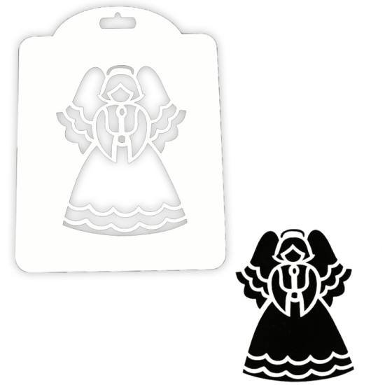 Engel 2 Deko Schablonen / Stencil - xs016 - Rich Hobby