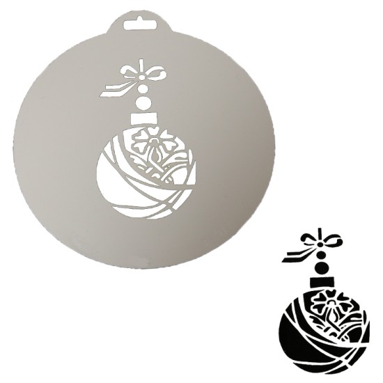 Tannenbaum Kugel Deko Schablonen / Stencil - xs013 - Rich Hobby