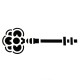 Schlüssel 3 Deko Schablonen / Stencil - xs075 - Rich Hobby