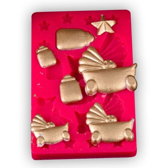 Babywagen  Silikon Form - 2070-000 - Cesil