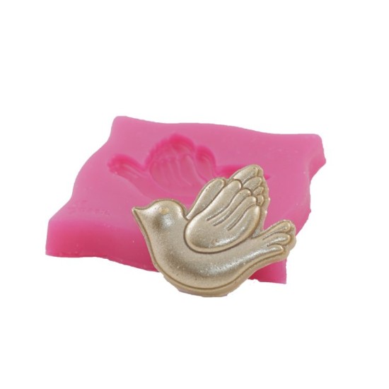 Friedenstaube  Silikon Form  3 cm - 2070-054-32719 - Cesil