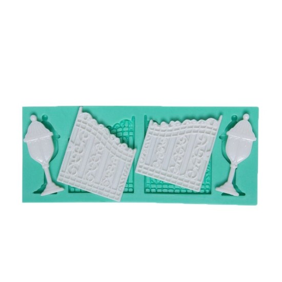 Garten Türe & Beleuchtung  Silikonform - 32620 - Cesil