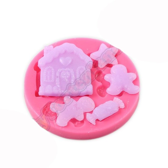 Ginger Ster  Silikonform - SE-242 - Cesil