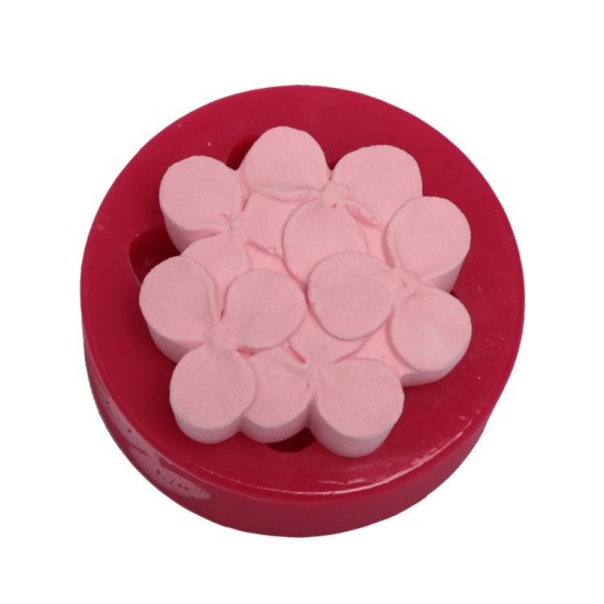 Große Blumen  Silikonform - 32259 - Cesil
