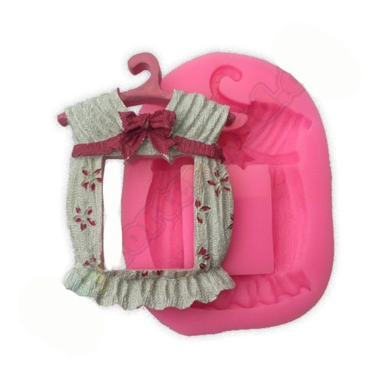 Askılı Bebek Elbisesi Silikon Kalıp - 32675 - Cesil