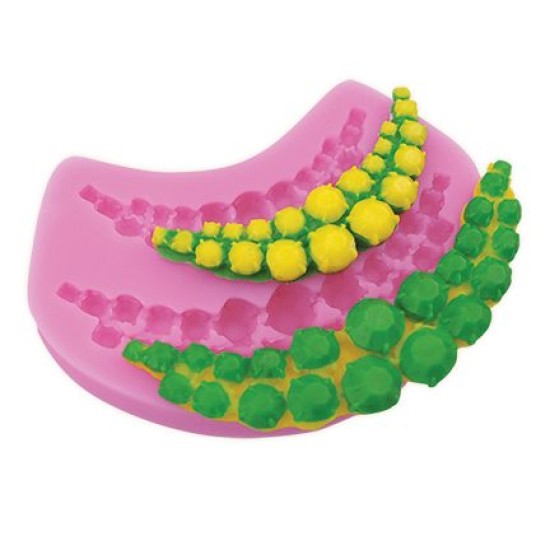 Kolye Bordür  Pasta Dekorasyon Silikon Form - 32207 - Cesil