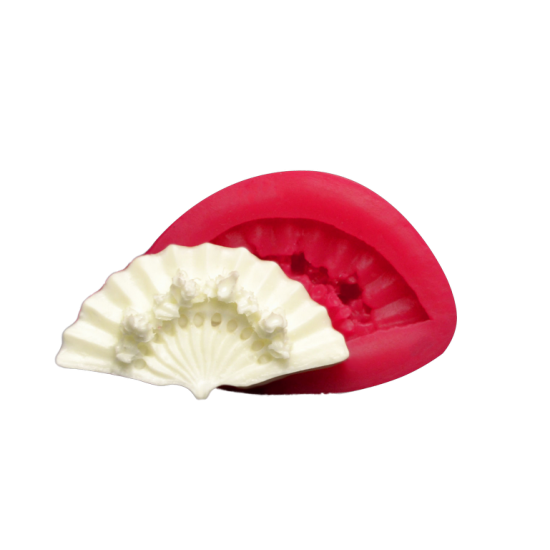 Handfächer Silikonform - 32683 - Cesil