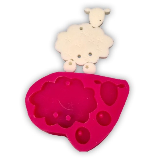 Lamm Zum Aufhängen Silikonform - 32788 - Cesil