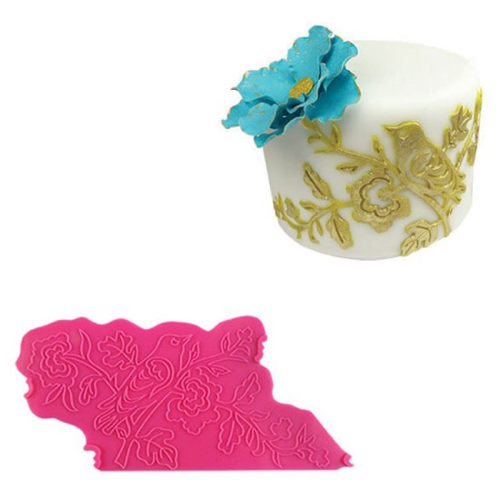 Birds Pattern  Transfer Silikon Molds - PM55012 - Cesil