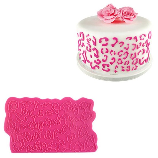 Leoperd Pattern Transfer Silikon Molds - PM55043 - Cesil