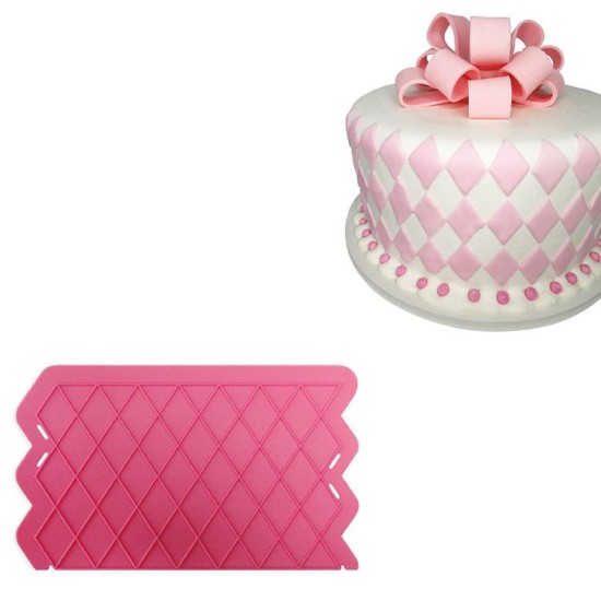 Rauten Muster Transfer Silikon Molds - PM-200 - Cesil