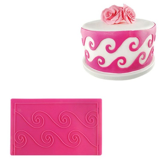 Wellen Muster Transfer Silikon Molds - PM-214 - Cesil