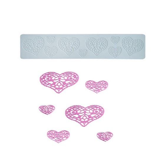 Silikon Spitze matte Herz - PD-005 - Cesil