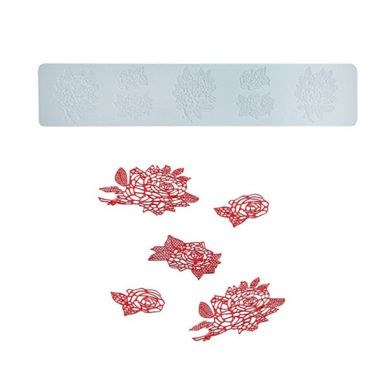 Silikon Spitze matte Rose - PD-008 - Cesil