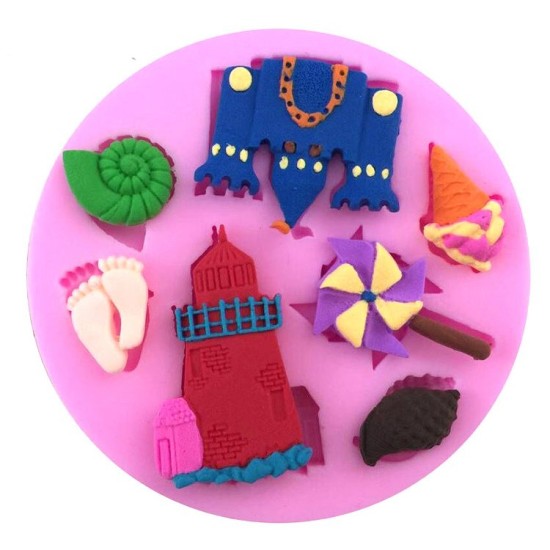 Sommer Thema Silikonform - 32685-696 - Cesil