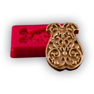 Desenli Lale Silikon Kalip