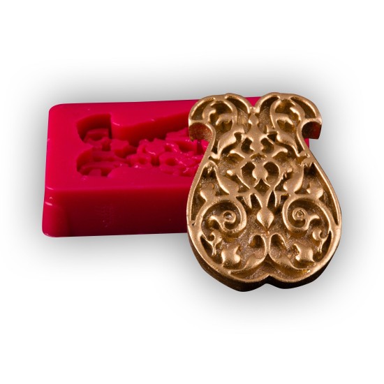 Tulpe mit Motiv Silikon Form - 32229 - Cesil