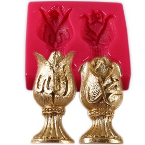 Lale 2 li Dini Figürler Kokulu Taş & Sabun Silikon Kalip