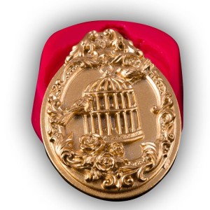 Kus Kafesi   Silikon Kalip 11 cm