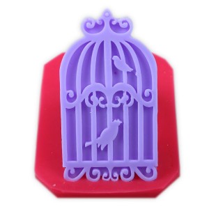 Kus Kafesi  Silikon Kalip Ort. 9 cm