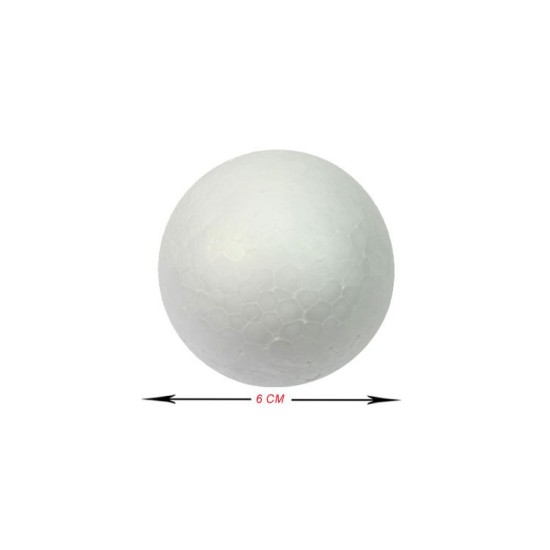 Styropor  Kugel 6 cm - MYR5 - Mytortenland