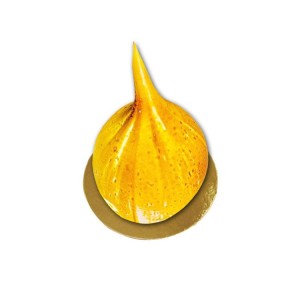 Yuvarlak Adet Pasta / Bambu Altlığı Altın Renkte 50 adet