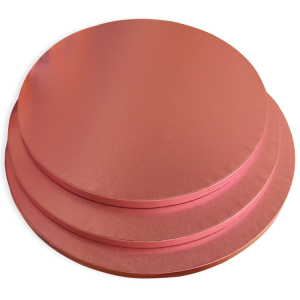 Tortenplatte / Cake Board Rund Rosa 26 cm