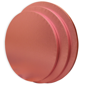 Pasta Sunum Altlığı / Cake Board Pembe 22 cm 1 Adet