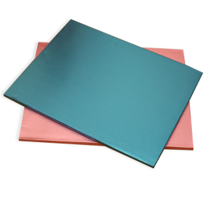 Tortenplatte / Cake Board Rechteck Blau 35x45 cm