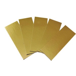 Malaga Adet Pasta / Küçük Pasta Altlığı Altın Renkte 50 adet