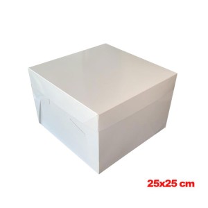 Tortenkarton / Tortenbox 25x25x20 cm 1 stk.