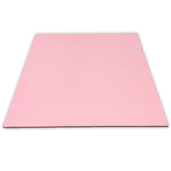 Kare Pasta Altlığı ( Pembe & Mavi ) 25x25 cm - AKB001-2 - Mytortenland