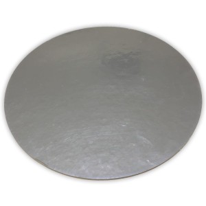 Tortenunterlage Rund 2 seitig ( Gold & Silber ) 20 cm