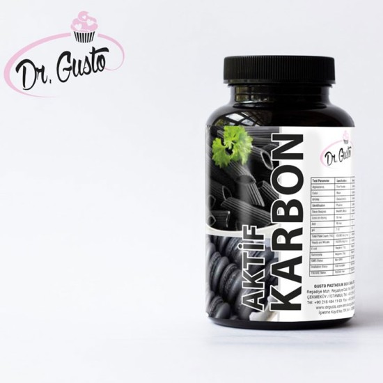 Aktivkohle Pulver ( Karbon ) 1000 g - Karbon-500 - Dr Gusto