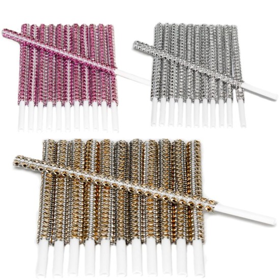 Cakepop Lollipop - Strasssteine 12 Stück - G0850 - Mytortenland