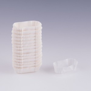 Große Papierförmchen Eclair 100 Stück