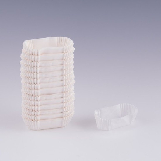 Große Papierförmchen Eclair 100 Stück - G116 - Mytortenland