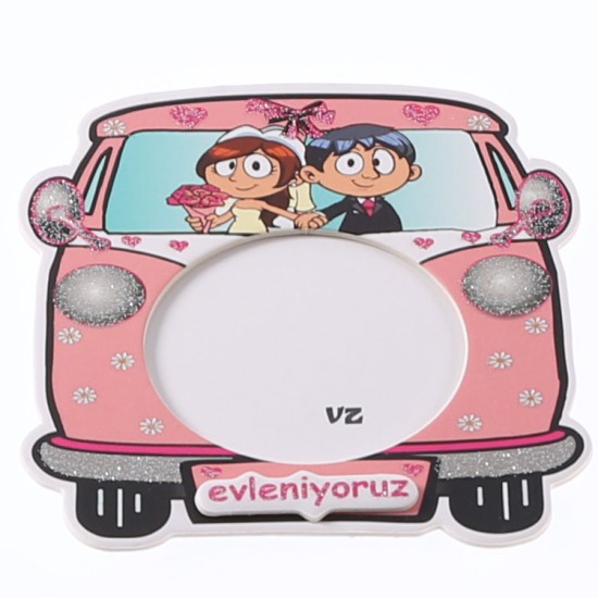 Bilderrahmen mit Magnet 1 Stück - Y536 - Mytortenland