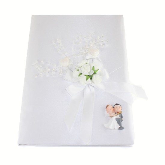 Dügün  Nisan Ani Defteri Gelin Damat Figürlü - gd567890 - Mytortenland