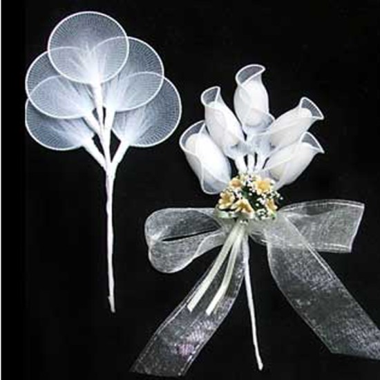 Mavi Dekor Amaçlı Raket 12 Adet - YK209 - Mytortenland