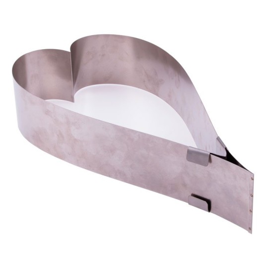 Backform verstellbar Herz - CT61 - Mytortenland