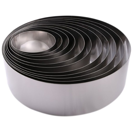 Backformen Rund 11 Stück 12 bis 34 cm - T19 - Mytortenland