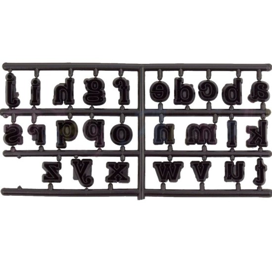 Buchstaben Patchwork Präge Ausstecher - P3501 - Mytortenland