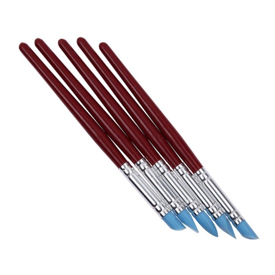 Silikon Marzipan Modellier 5er Set - A0417 - Cesil