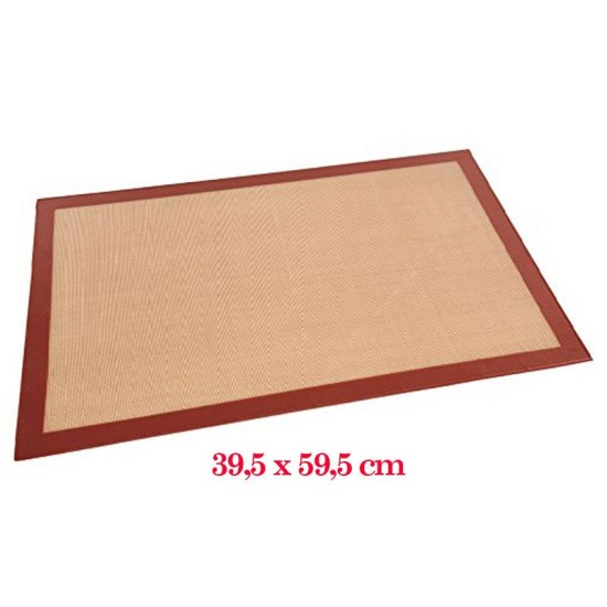 Silikonmatte Arbeitsmatte / Backmatte 39,5 x 59,5 cm - 40x60S - Mytortenland